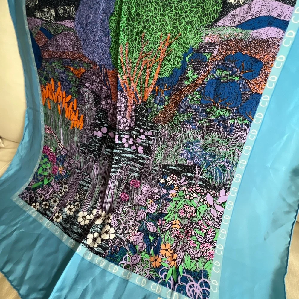 Christian Dior vintage scarf